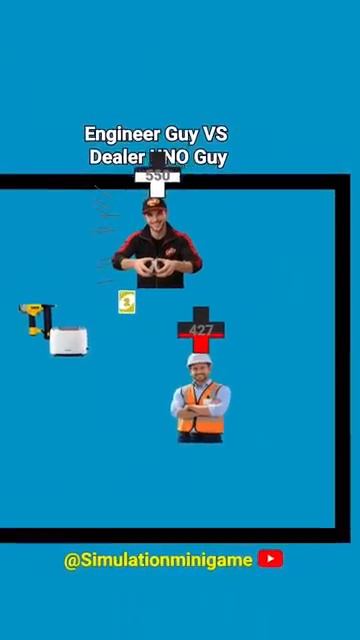 Engineer Guy vs Dealer UNO Guy SpennTF2gamesimulation