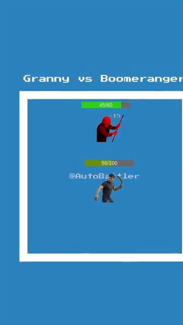 Granny vs Boomeranger