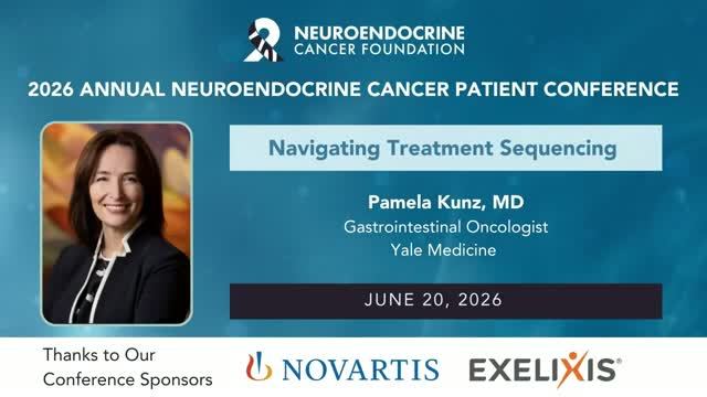 12. Navigating Treatment Sequencing • Dr. Pamela Kunz • Yale Medicine • 2026 NCF Conference