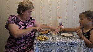 Любашины будни,мукбанг ✅
