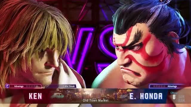 Street Fighter 6 - Кен vs Хонда смотреть онлайн