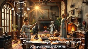 🎧 АУДИОКНИГА ПОЛНОСТЬЮ 🐈 Хранительница заветного порога ✨ Уютное фэнтези ЧАСТЬ  3️⃣
