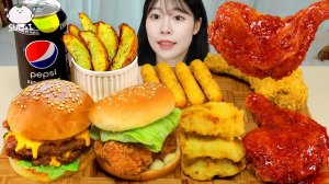 Мукбанг - курица - острый вкус