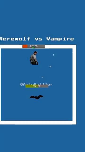 Werewolf vs Vampire