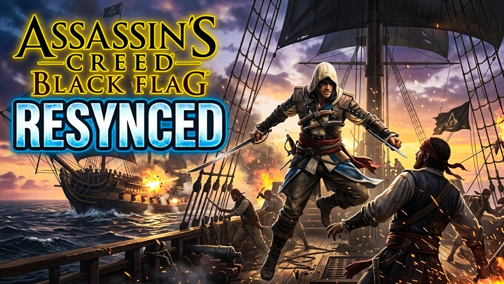 Assassin’s Creed Black Flag Resynced .Прохождение на PS5 PRO.Эпизод #3.