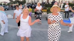 Викинги в Анапе. Танцы на закате..