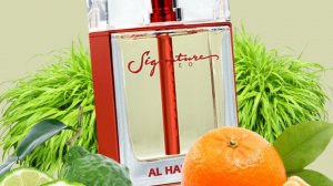 AL HARAMAIN SIGNATURE RED. Ягоды, цитрусы, мускатный орех, амбра и пачули.