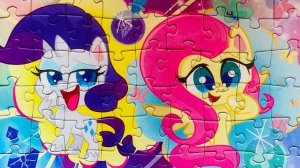 MY LITTLE PONY - СОБИРАЕМ ПАЗЛЫ ДЛЯ ДЕТЕЙ С ПОНИ