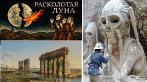 Прошлая цивилизация притянула к Земле Луну и вызвала всемирный потоп погубив себя