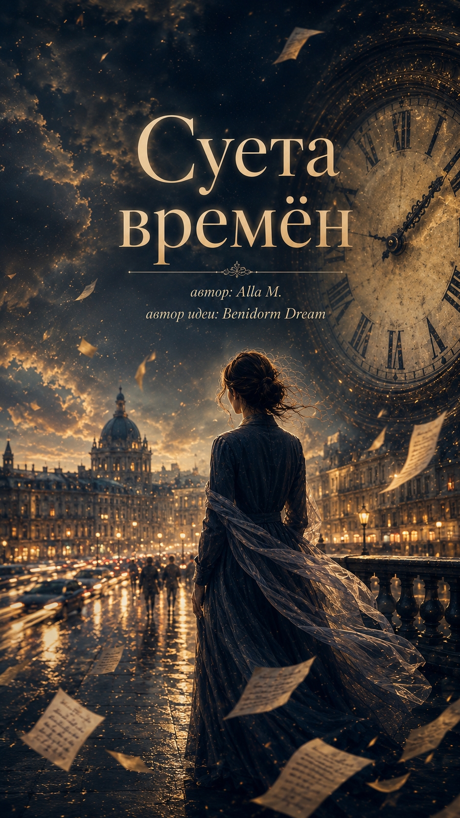Суета времён ⏳ Стихотворение о жизни и быстротечности времени | Alla M. #Shorts