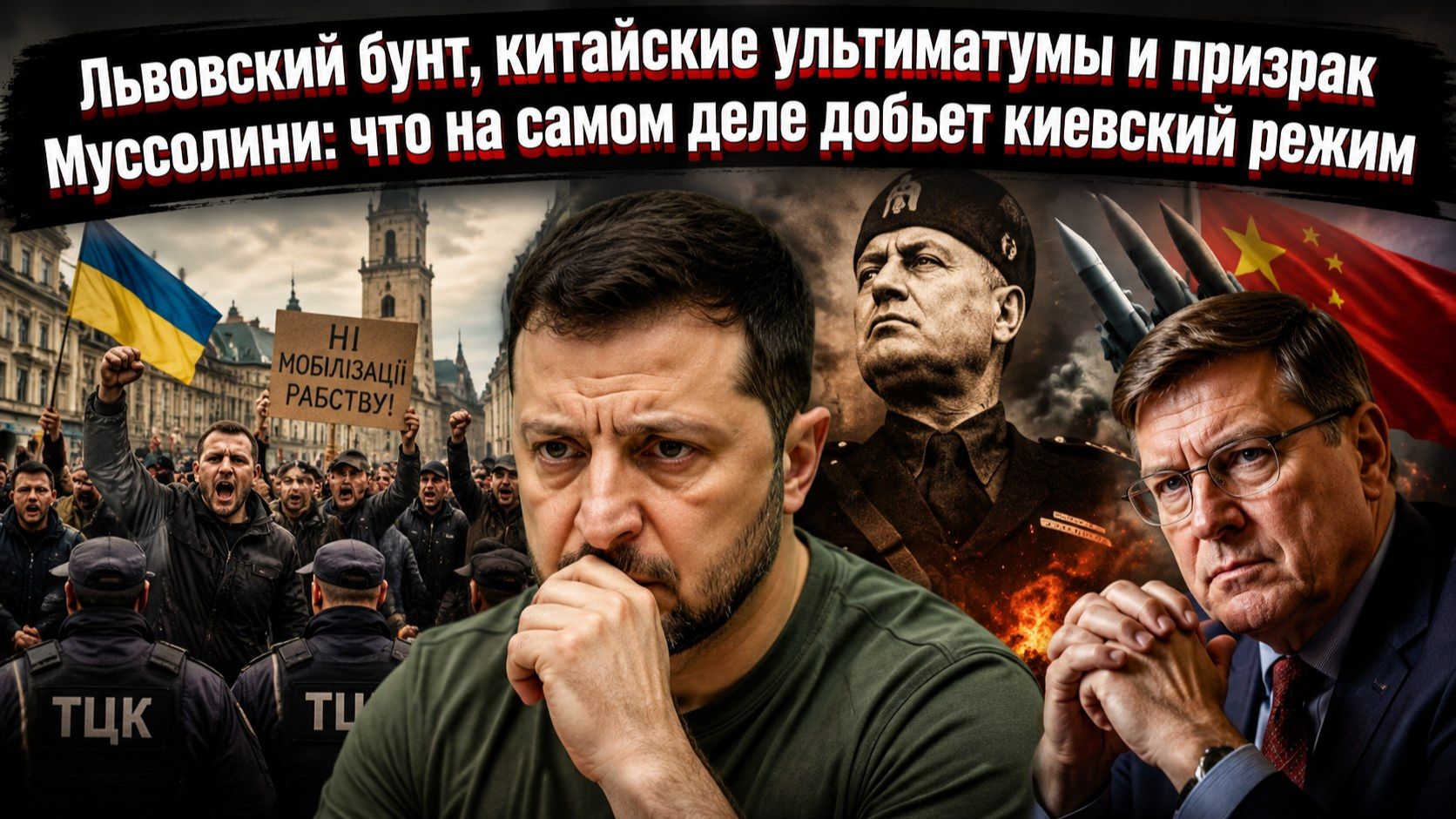 «Слава ТЦК!» и китайский блеф: как Киеву врут европейцы, пока собственный народ готовит расправу смотреть онлайн