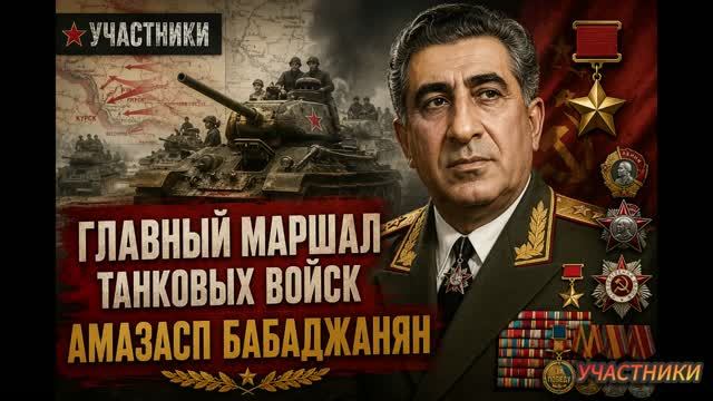 Главный маршал танковых войск Амазасп Бабаджанян