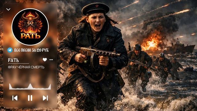 ФРАУ ЧЁРНАЯ СМЕРТЬ_ Эпичный фолк рок про легендарную девушку-командира _ РАТЬ смотреть онлайн