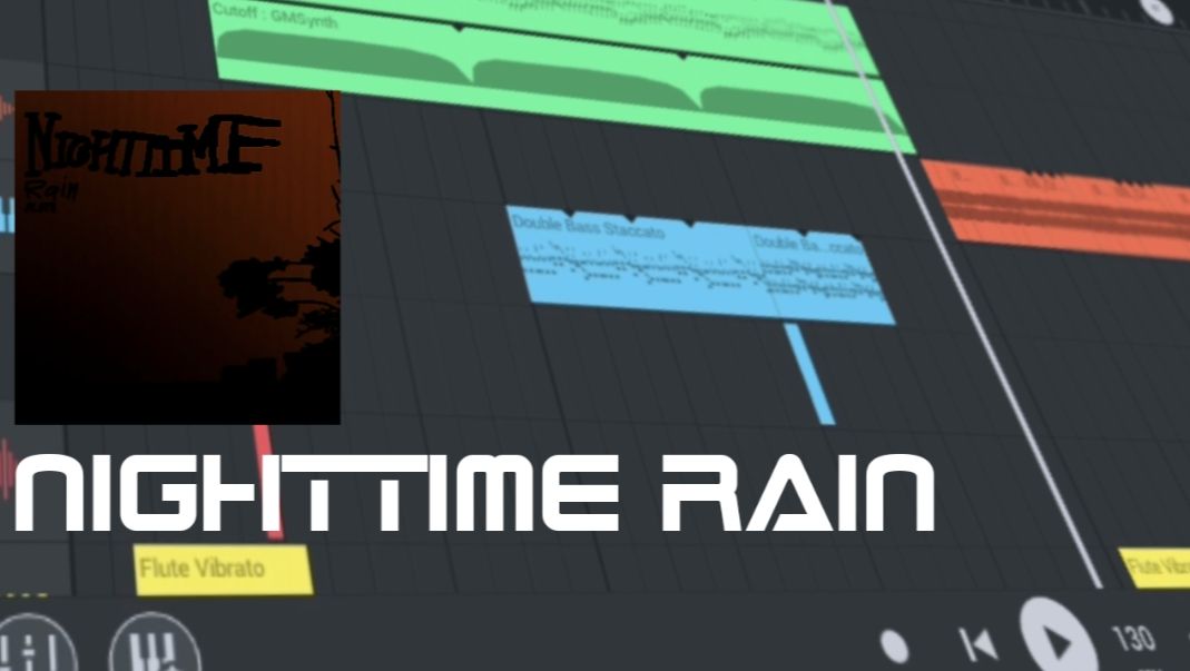 Проект Nighttime Rain - то, как я делаю. / FL Studio Mobile смотреть онлайн