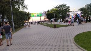Анапа. Вечерняя улица Горького и Белая шляпа! 12 июля 2026.