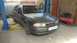 Замена сайлентблоков переднего рычага на Daewoo Nexia 1,5 Дэу Нексия 2003