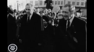 Председатель Совета министров СССР Алексей Николаевич Косыгин визит в Данию и Норвегию, 1971 год