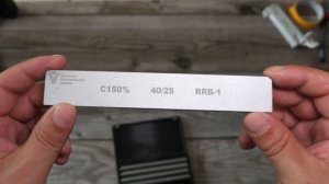205. Веневские алмазы на связке RRB, тест на стали PMD 550