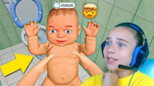 РЕБЕНОК из АДА в жёлтом Mother Life Simulator Game