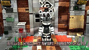 LEGO FNAF FUNTIME FREDDY (Четвёртый шкаф) | Кастом
