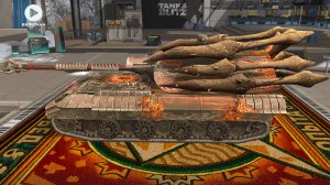 Tiger Maus майстер+колобанов Tanks Blitz