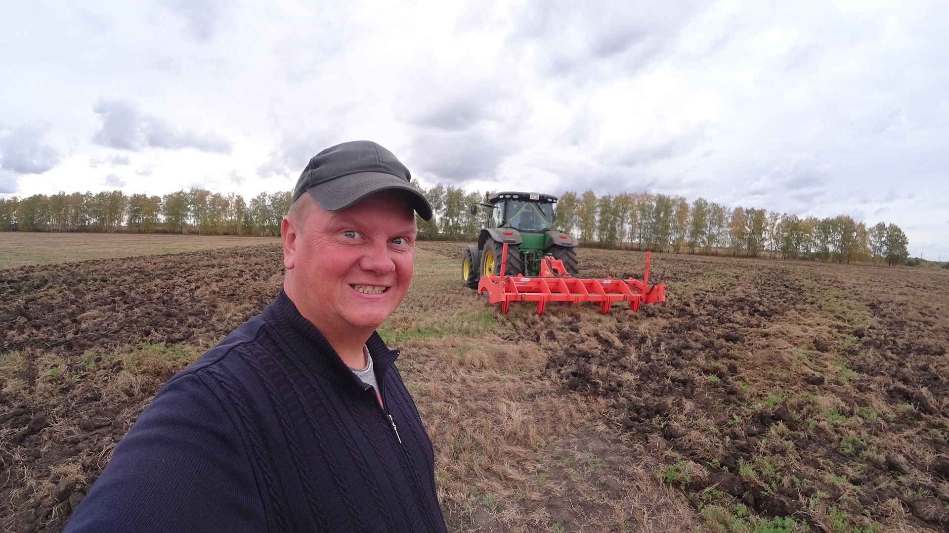 Пытаюсь обуздать "УПРЯМЫЙ" рыхлитель Machio Gaspardo на John Deere 8335R. смотреть онлайн