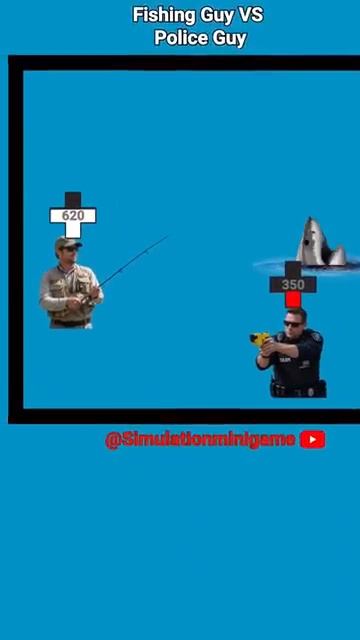 Fishing Guy vs Police Guy SpennTF2gamesimulation