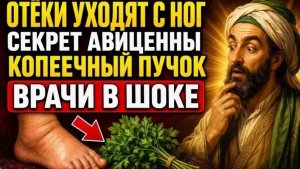 ЗАБЫТЫЙ СЕКРЕТ АВИЦЕННЫ копеечный пучок зелени, и отёки уходят с ног! Врачи в шоке!