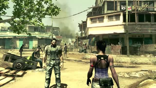 1 Resident Evil 5 - Русская озвучка - Шева Аломар - глава 1 - 1 - кпп смотреть онлайн