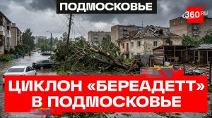 Поваленные деревья, сорванные крыши. Последствия циклона «Береадетт» в Подмосковье