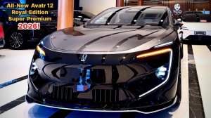 Новый Changan Avatr 12 Royal Edition Premium 2026 года