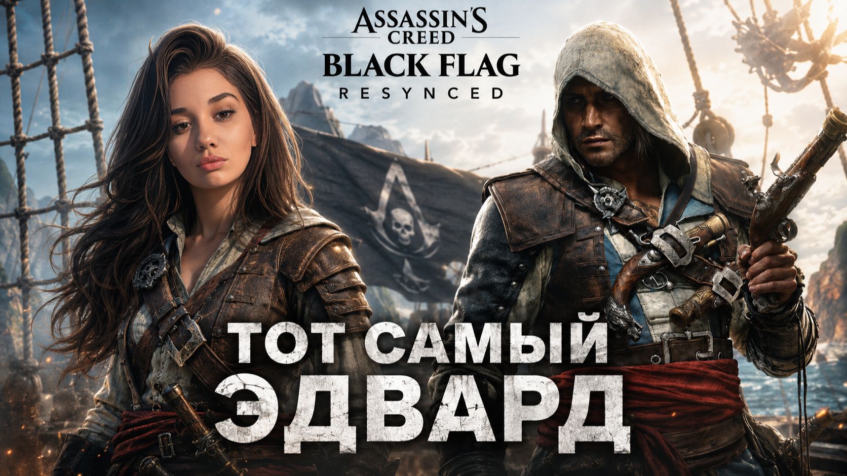 Тот самый Эдвард ➤ Assassin’s Creed Black Flag Resynced ➤ Полное прохождение 1 смотреть онлайн