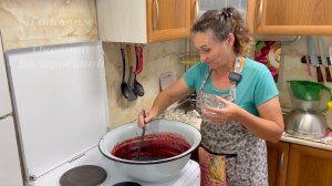 Вишневый джем. Заготовки на зиму. Готовим с Оксаной Валерьевной.