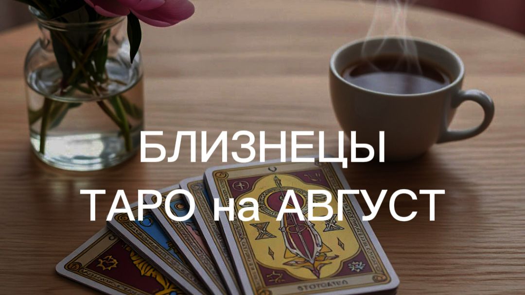 БЛИЗНЕЦЫ таро-прогноз АВГУСТ 2026 от Марии Тихоновой