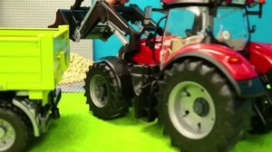 Трактор забирает ПРИЦЕП! 🚜🌾И много других игрушек детям