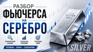 #SILVER Серебро Разбор фьючерса #SIU12.07.2026