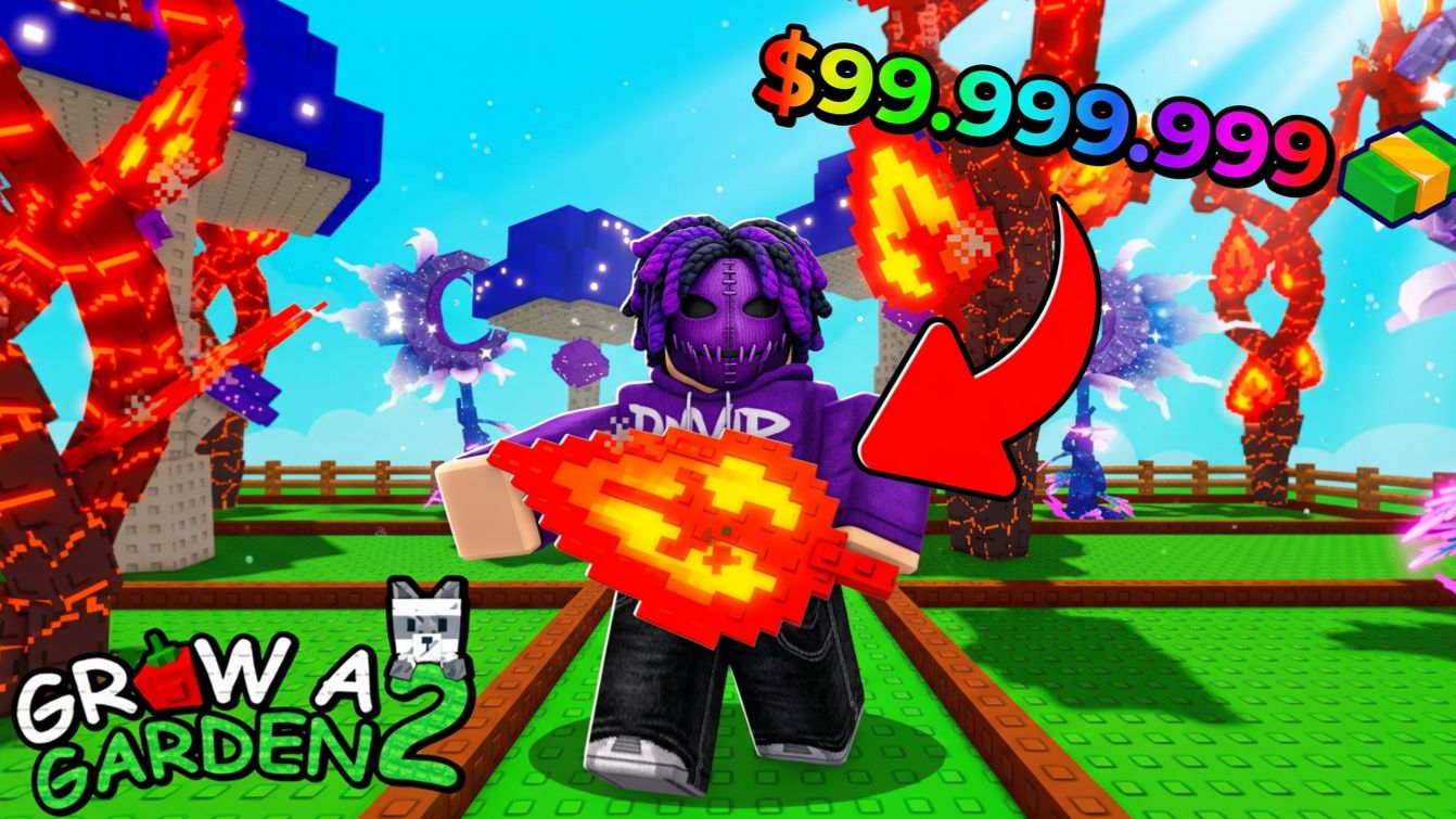 😱Grow a Garden 2 ВЫШЕЛ! Вырастил ГИГАНТ РАСТЕНИЕ и УЖЕ ПОБИЛ МИРОВОЙ РЕКОРД в Роблокс!