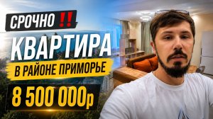 СРОЧНО ‼️ КВАРТИРА У МОРЯ В СОЧИ. 8.5 млн ЖК ИДИЛЛИЯ