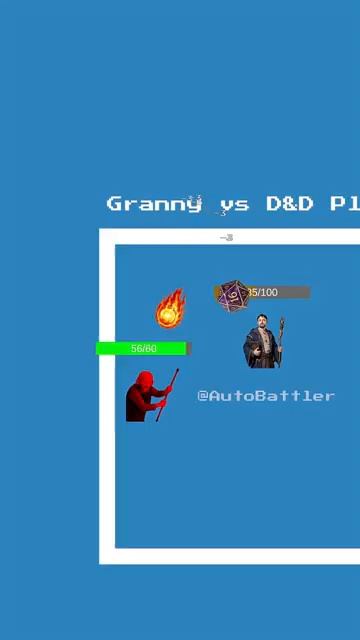 Granny vs Dungeon and Dragons Player