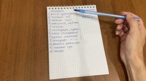 ✅ Мои запасы продуктов и список для их пополнения 💰