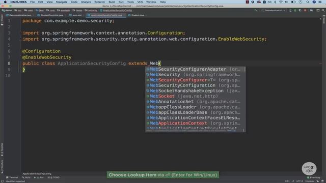 Spring Security amigoscode часть 1 смотреть онлайн