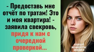 Истории из жизни/Предоставь мне отчёт по тратам- заявила свекровь/Аудиорассказы/Жизненные истории