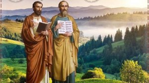Святые апостолы Петр и Павел. Самая лучшая музыкальная открытка.