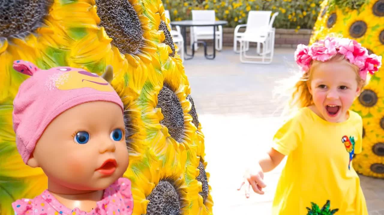 Кукла Беби Бон убежала от Насти в парке Miracle Garden в Дубаи смотреть онлайн