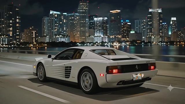 Es 1989, haces tu último viaje por Miami ｜ Dark Synthwave 80s Drive смотреть онлайн