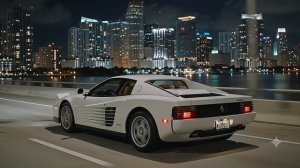 Es 1989, haces tu último viaje por Miami ｜ Dark Synthwave 80s Drive