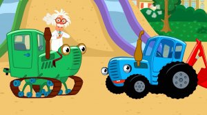 СИНИЙ ТРАКТОР 🚜🚜🚜 НОВЫЕ СЕРИИ 🚜🚜🚜 БОЛЬШОЙ СБОРНИК 🚜🚜🚜
