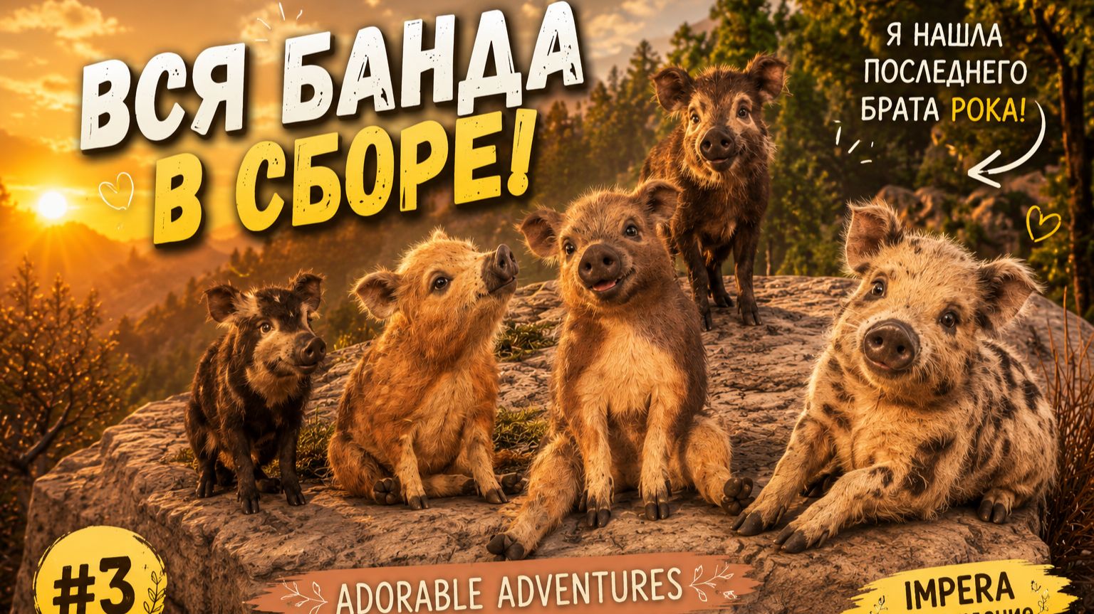💛 Вся банда в сборе! | Adorable Adventures #3