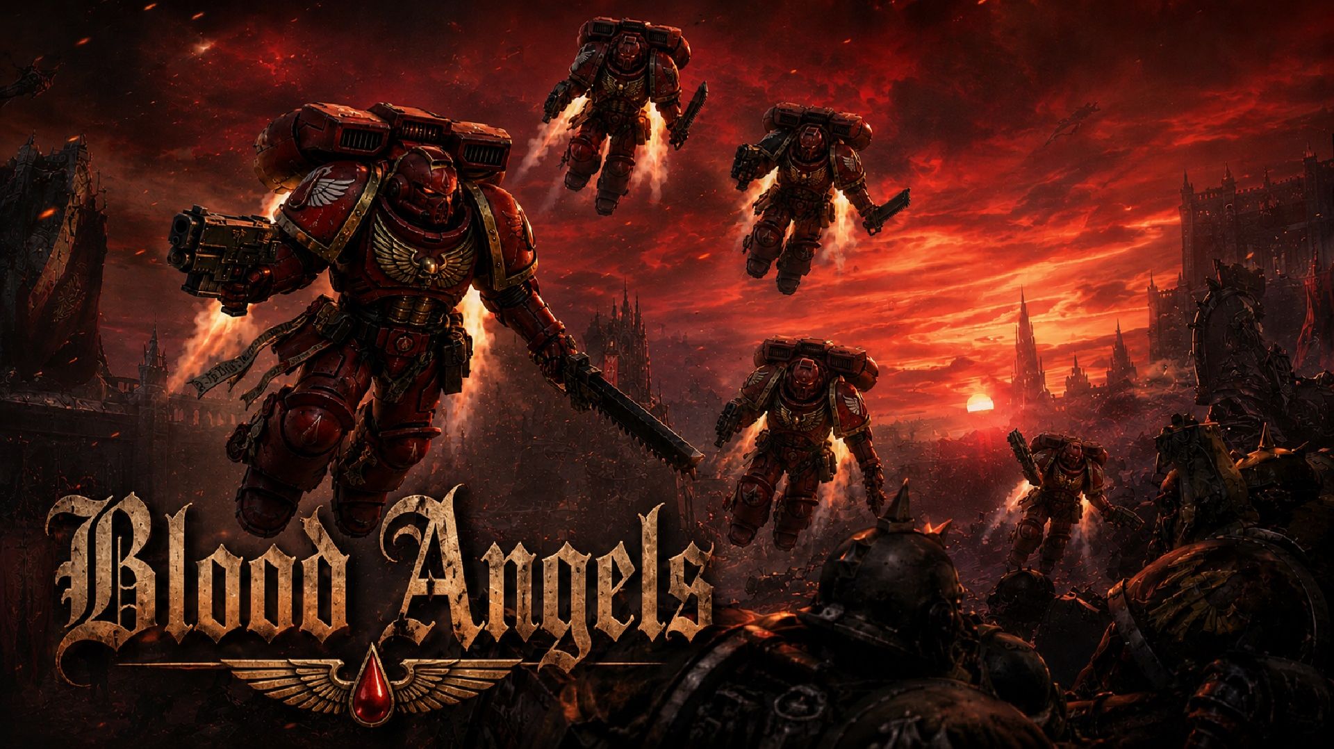 Баранов Сергей Павлович - Кровавые Ангелы / Blood Angels Warhammer 40000 смотреть онлайн