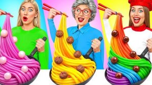 Кулинарный Челлендж: Я против Бабушки | Удивительные Кухонные Рецепты